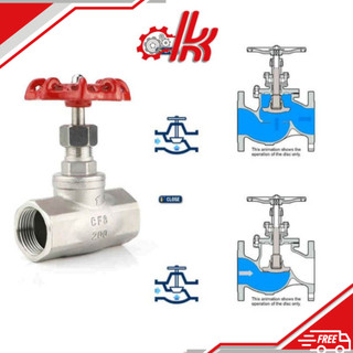Van hơi nóng tay vặn inox 304