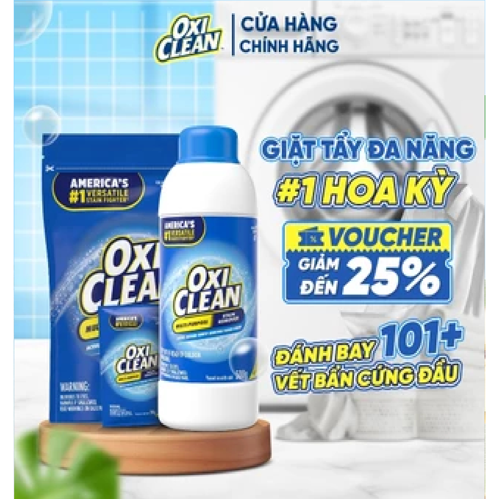 Bột Giặt Tẩy Đa Năng Oxi Clean Multi - Purpose Stain Remover 500g Bột Giặt Tẩy Đa Năng An Toàn