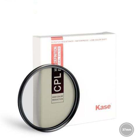 Kính Lọc Máy Ảnh KASE AGC CPL Filter 37mm-95mm - Hàng Chính Hãng