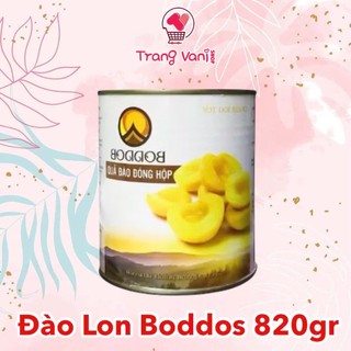 [THÙNG 12 LON] Đào Ngâm Đào lon BODDOB Thái Lan 820gr