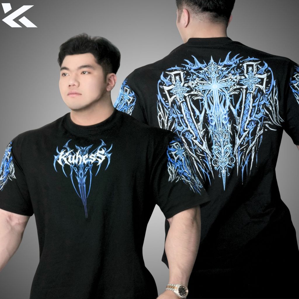 Áo Thun Oversize Unisex ngầu Ver 3 Thun Cotton Co Giãn, Dành Cho Dân Gym, Streetwear Đi Chơi - KUHES