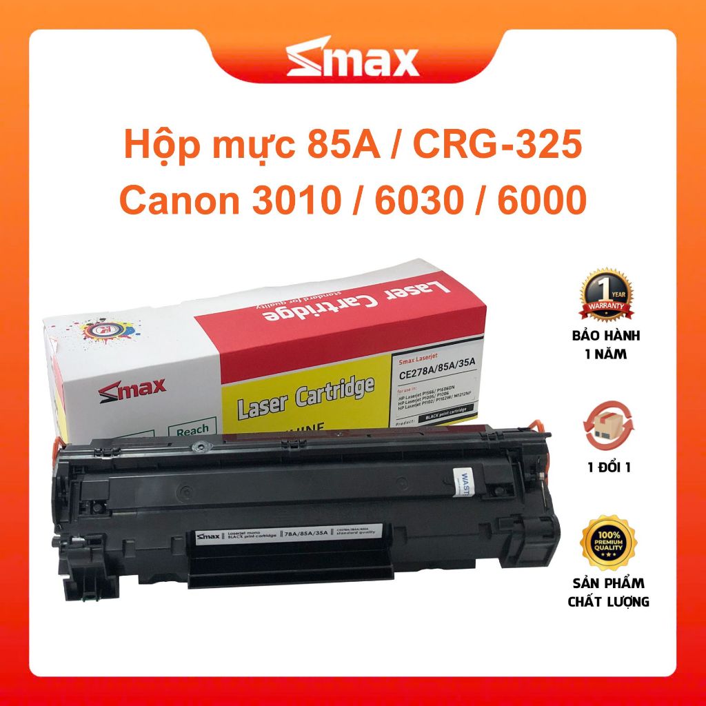 Hộp mực Canon 6030 / MF3010 / 6000 mã CRG-325 / 85A SM