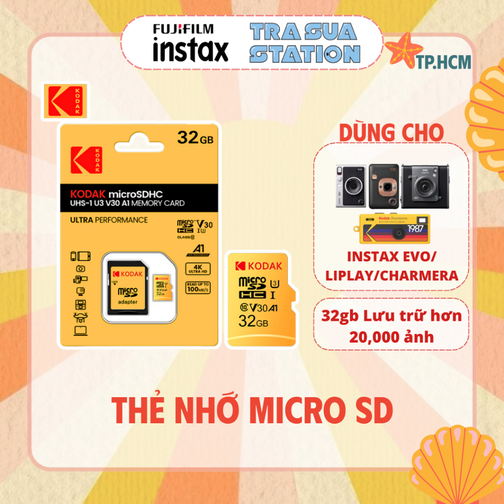 Thẻ Nhớ MicroSDHC Ultra chính hãng Kodak