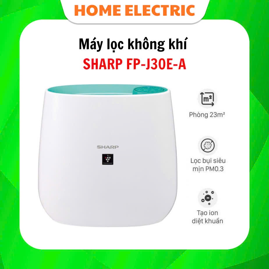 Máy lọc không khí Sharp FP-J30E-A 50W - Hàng chính hãng - Sản xuất thái lan