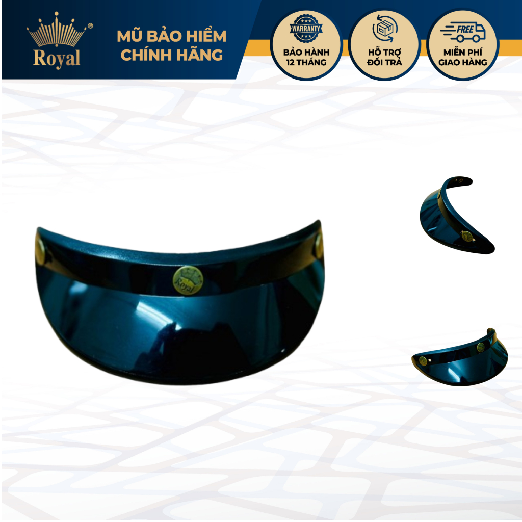 Lưỡi trai Royal M379 màu đen