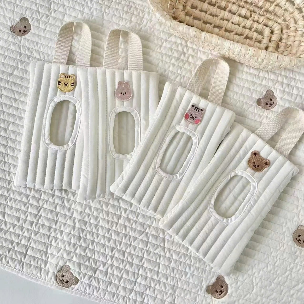 Túi Treo Xe Đẩy Đựng Khăn Giấy Khô/Ướt Easy MOM Lấy Khăn Nhanh Tiện Lợi Khi Ra Ngoài