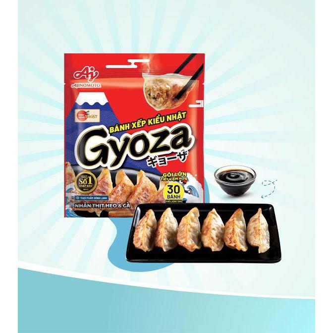 Bánh xếp kiểu Nhật Gyoza Ajinomoto - túi 114gr 6 cái (giao tphcm)