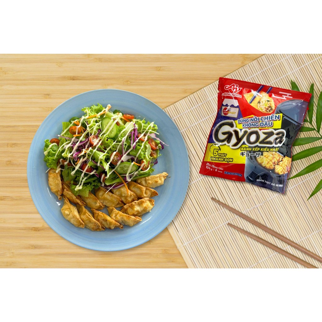 Bánh xếp kiểu Nhật Gyoza Ajinomoto - bịch 114gr 6 cái (giao 2h)