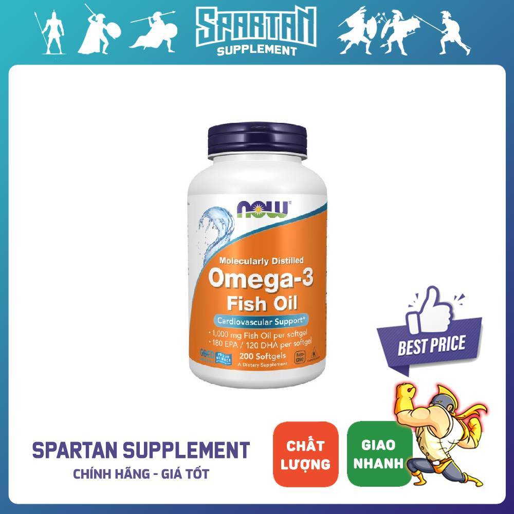 Now Omega3 Fish Oil - Dầu Cá Omega3