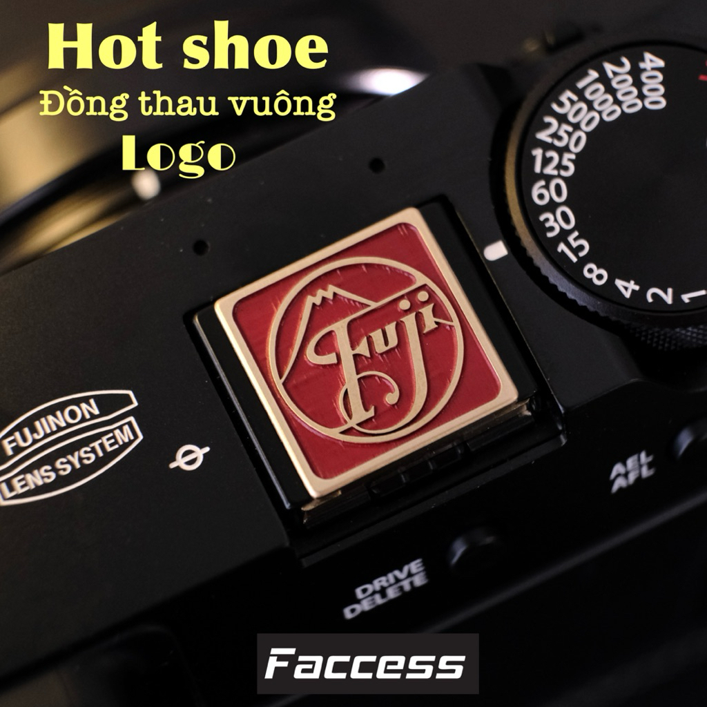 Hot shoe - Nút Shutter / Fuji / Nút Nhả Cửa Trập Dành Cho Máy Ảnh Fuji Fujifilm X100VI X100V X100T X