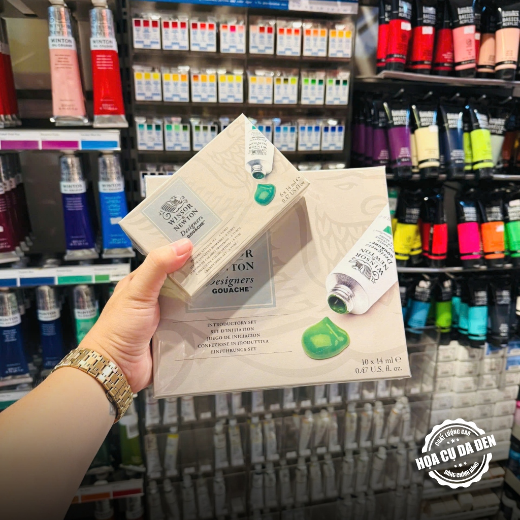[DA ĐEN - QUẬN 3] Set Màu Designer's Gouache Artists của Winsor & Newton