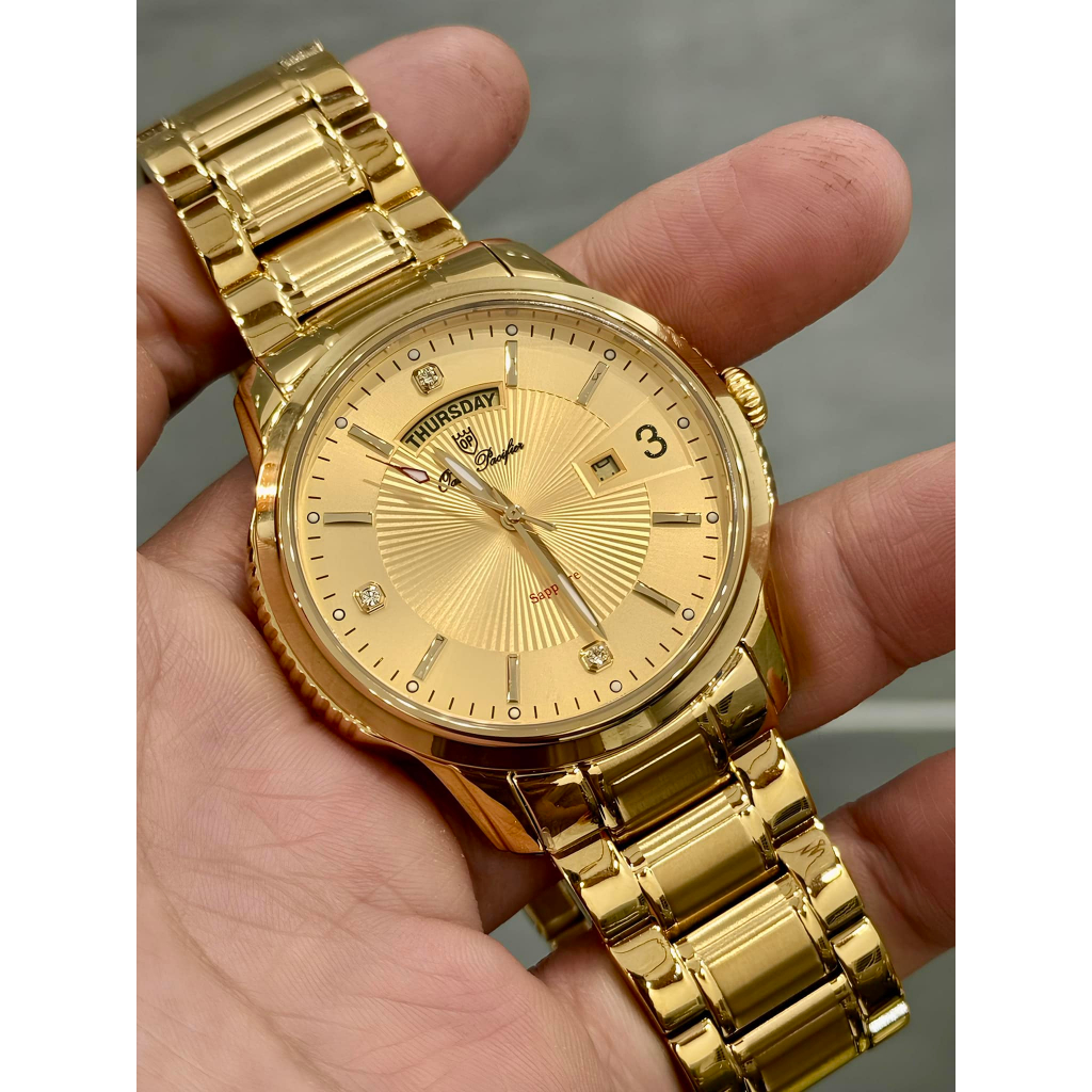 ĐỒNG HỒ NAM OASIS PACIFIER 6388G SIZE 44MM KÍNH SAPPHIRE HAI LỊCH MÁY MIYOTA