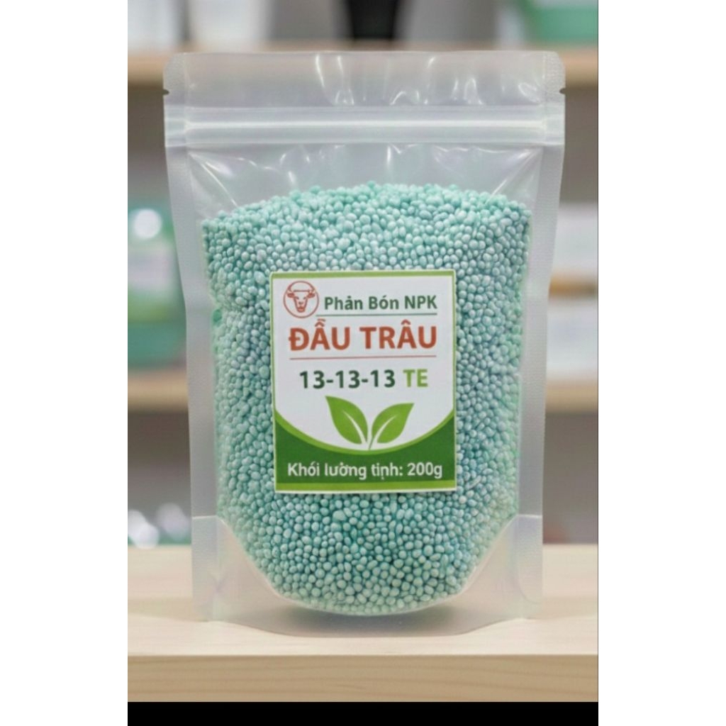 Phân Bón NPK Đầu Trâu 13_13_13_TE