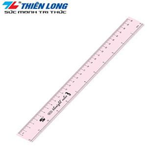 (Set 2c)-Thước Kẻ 20/30Cm Mica Thiên Long