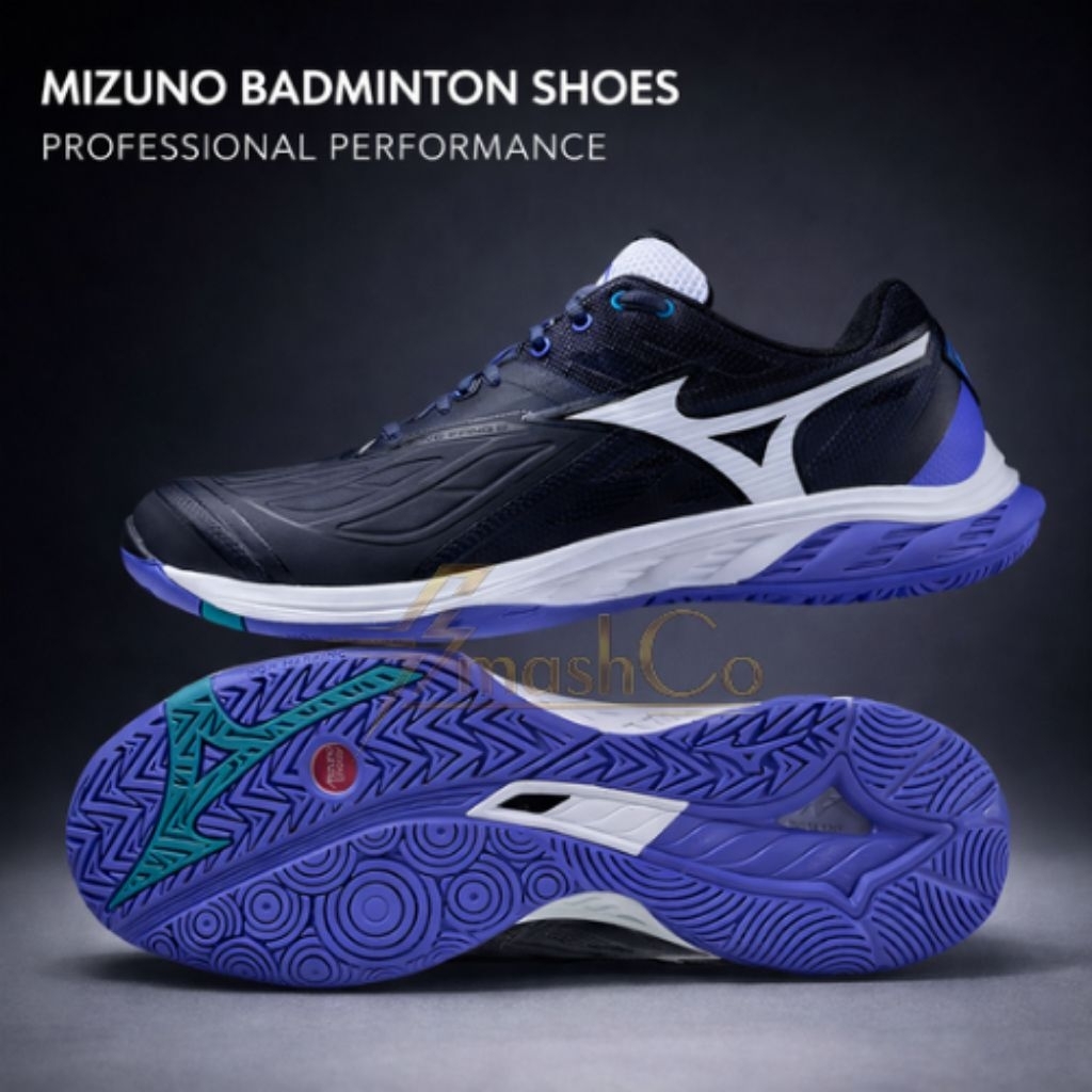 [SmashCo] Giày Cầu Lông Mizuno Wave Fang 2