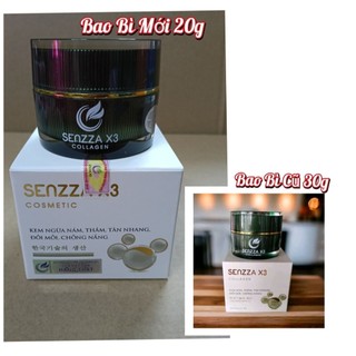 [Chính Hãng] Kem Face Senzza X3 20g ( Bao Bì Mới)