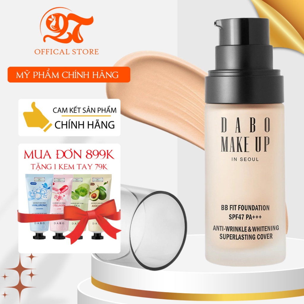 DABO Kem lót nền trang điểm chống nắng - DABO Make Up B.B Fit Foundation SPF47 PA+++