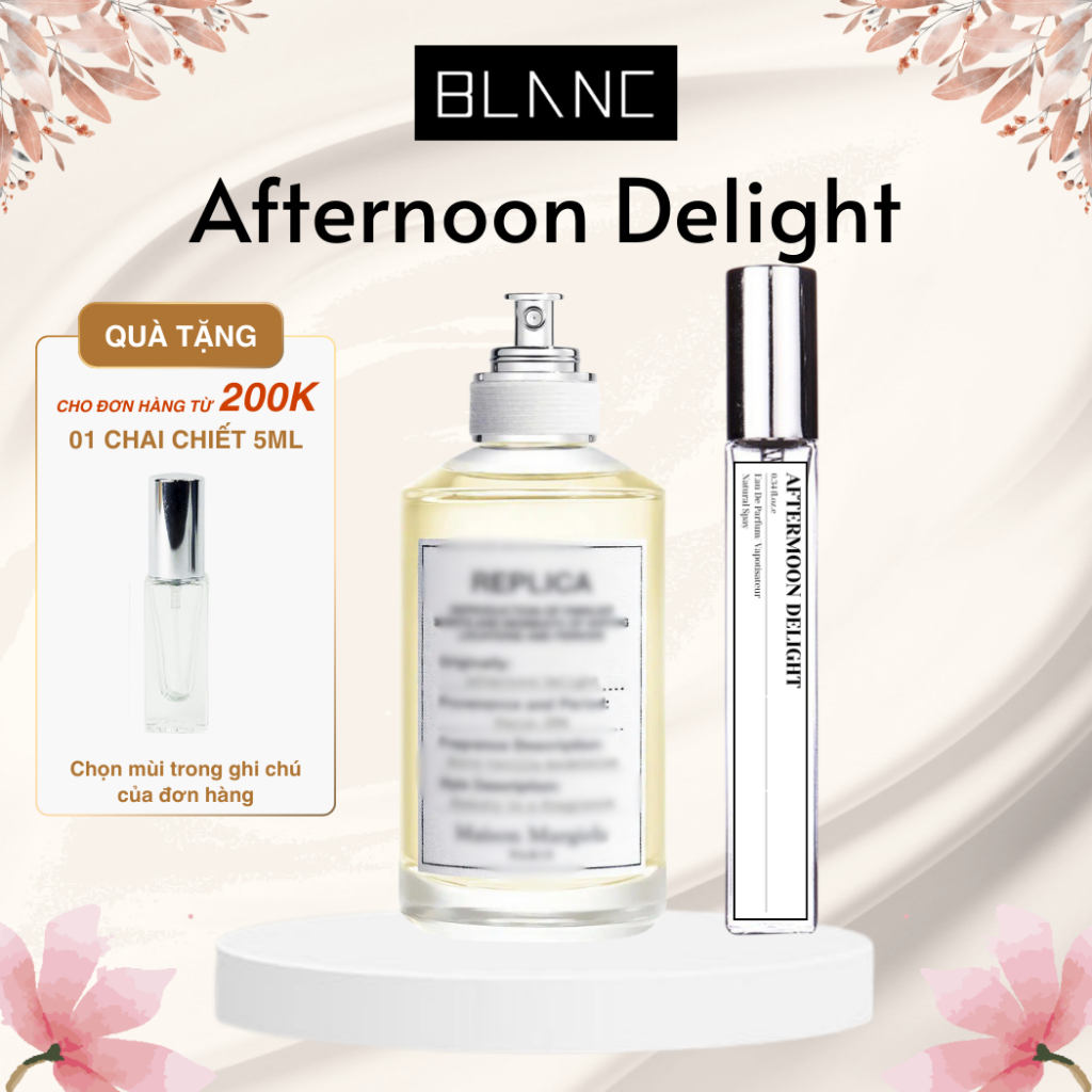 Nước Hoa Unisex Afternoon Delight BLANC PERFUME, Nước Hoa Chiết Ngọt Ngào Nhẹ Nhàng Tinh Tế