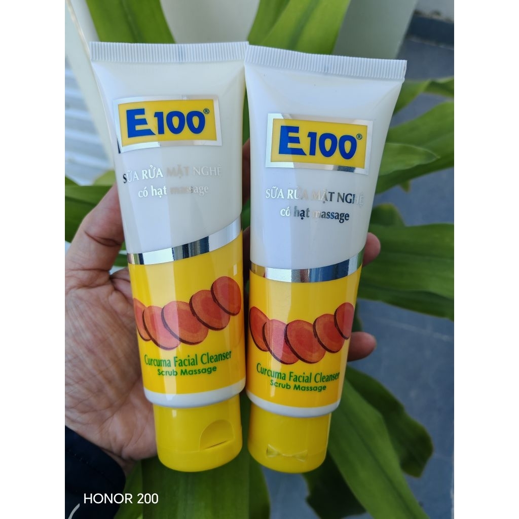 sữa rửa mặt nghệ hạt 100g