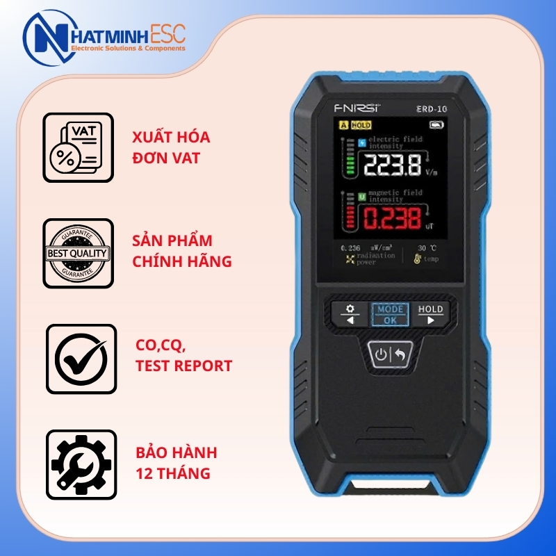 Máy đo bức xạ điện từ FNIRSI ERD-10