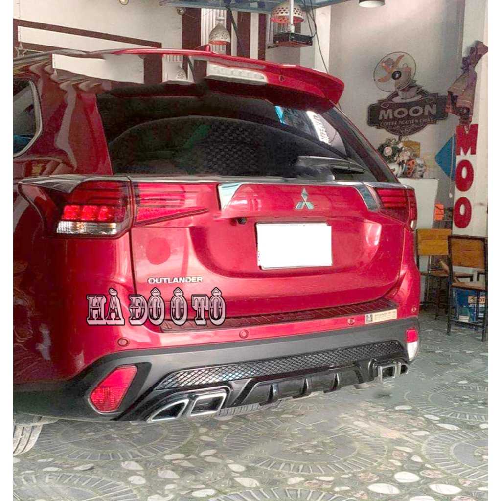 Líp Chia Pô Outlander 2017 2018 2019 2020 2021 2022 - Độ Líp Pô Mitsubishi Outlander