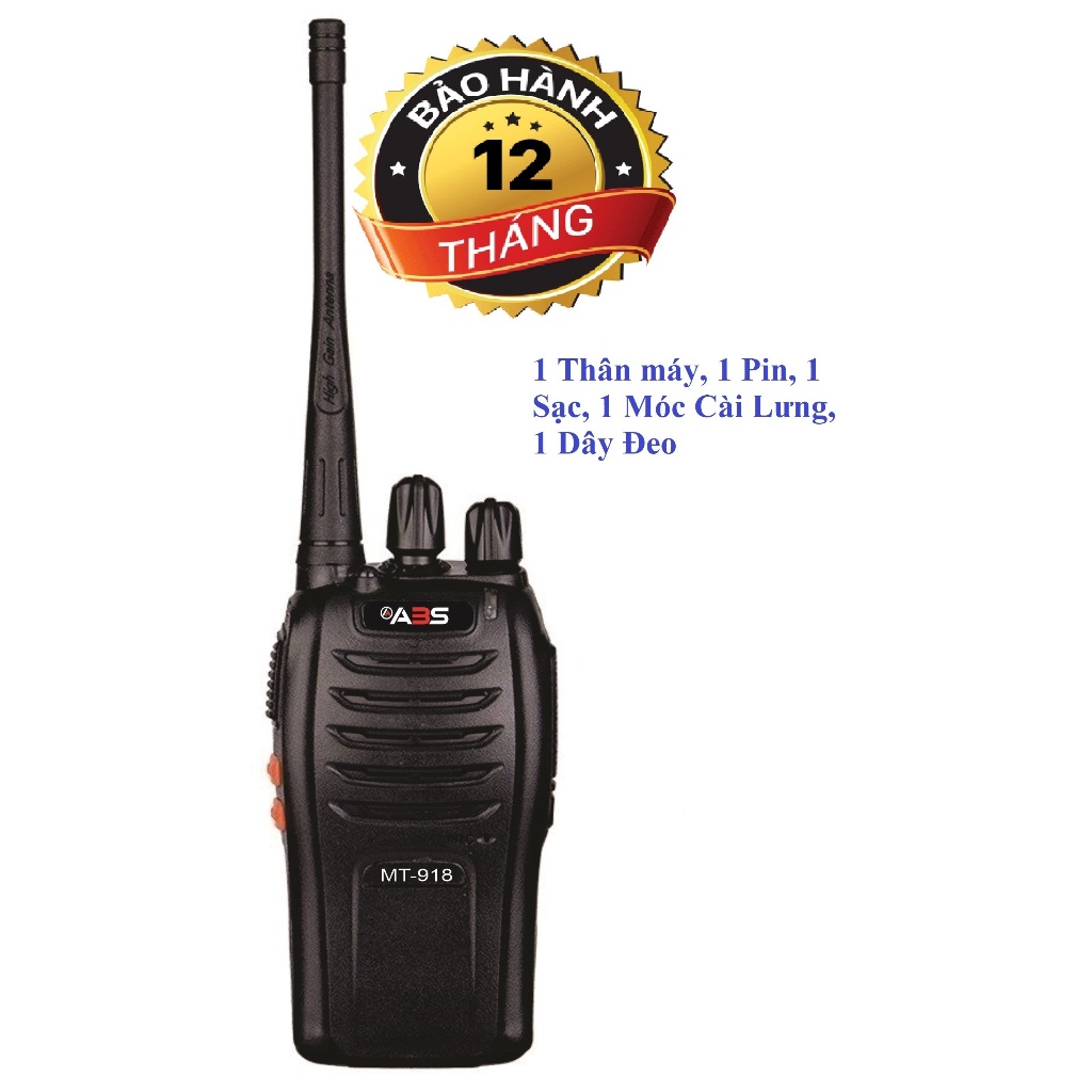 Bộ đàm ABS MT918