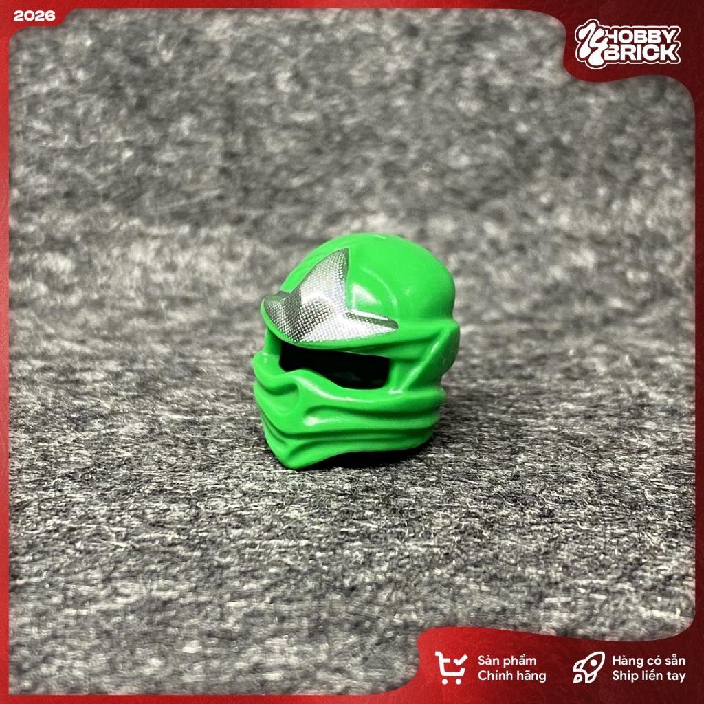 [Hàng mới] Phụ kiện lắp ráp sáng tạo dành cho Ninjago, mũ Lloyd ZX