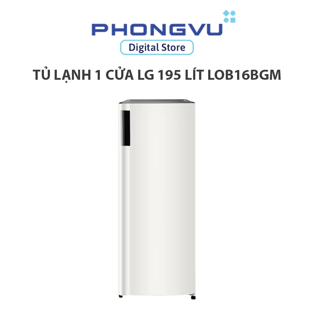 Tủ lạnh 1 cửa LG 195 lít LOB16BGM - Bảo hành 24 tháng