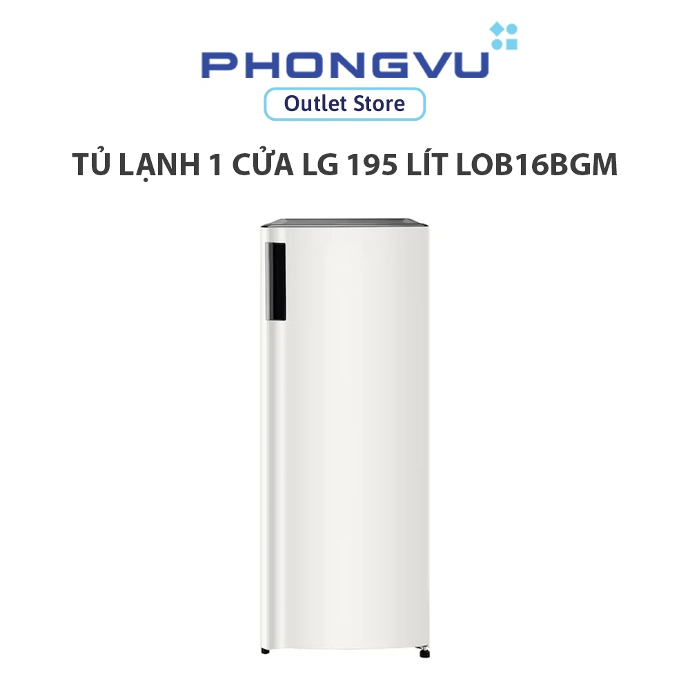 Tủ lạnh 1 cửa LG 195 lít LOB16BGM - Bảo hành 24 tháng