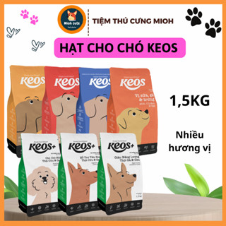 Hạt thức ăn Keos dành cho chó mọi lứa tuồi 1,5KG