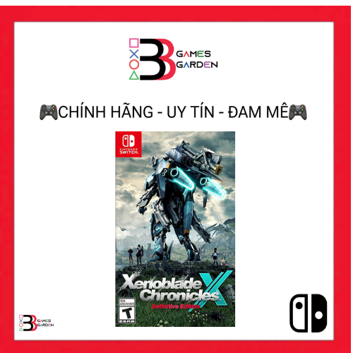 GAME NINTENDO SWITCH XENOBLADE CHRONICLES X DEFINITIVE EDITION