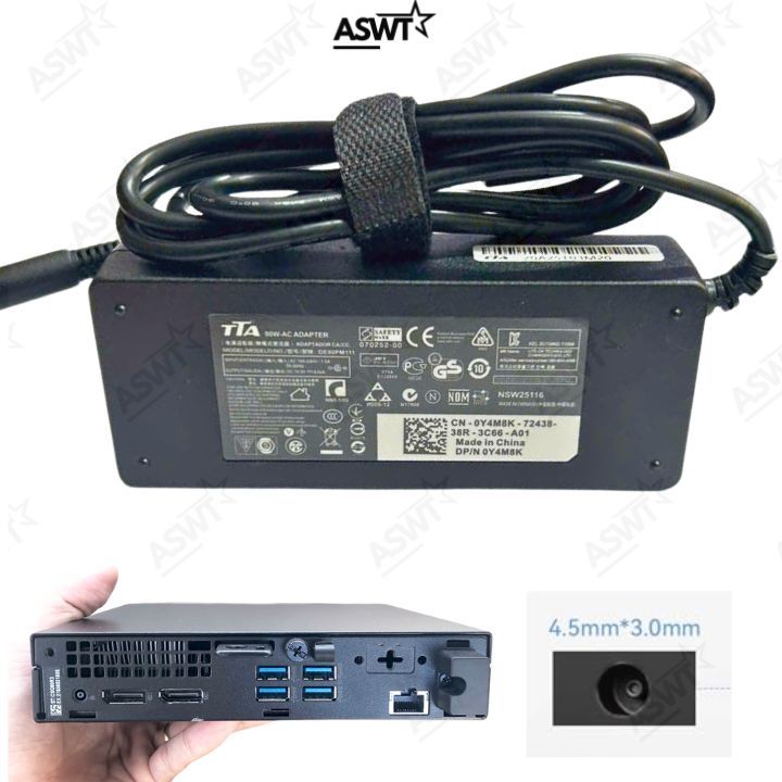 Sạc nguồn case máy tính để bàn MINI PC DELL Optiplex 5000 5040 5050 5060 5070 5080 5090 Mirco MFF 19