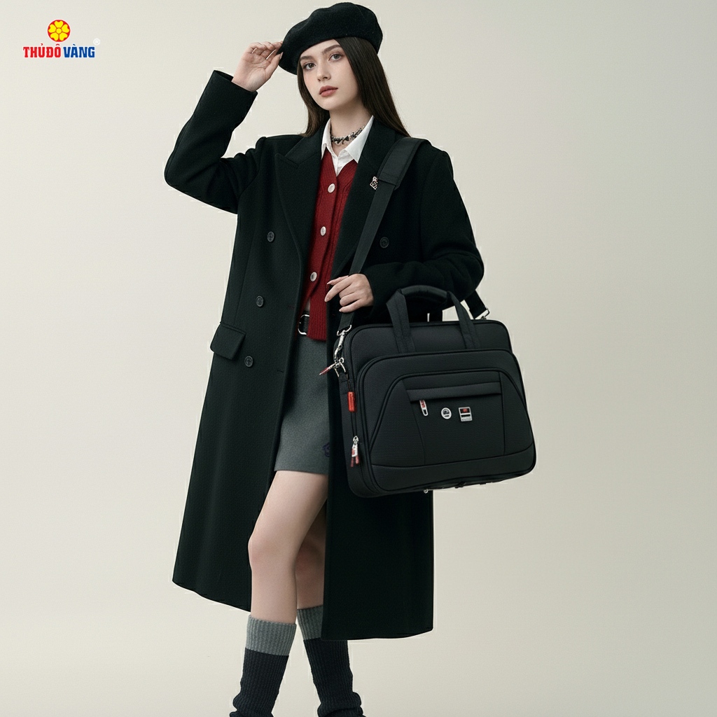 [THỦ ĐÔ VÀNG] Cặp Ngang Văn Phòng, Đi Làm, Đi Học cỡ trung C196