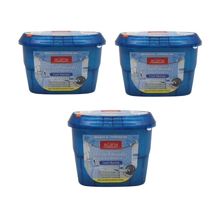 [Top Value] Bộ 3 Hộp hút ẩm Gió biển Acana 290g TI146