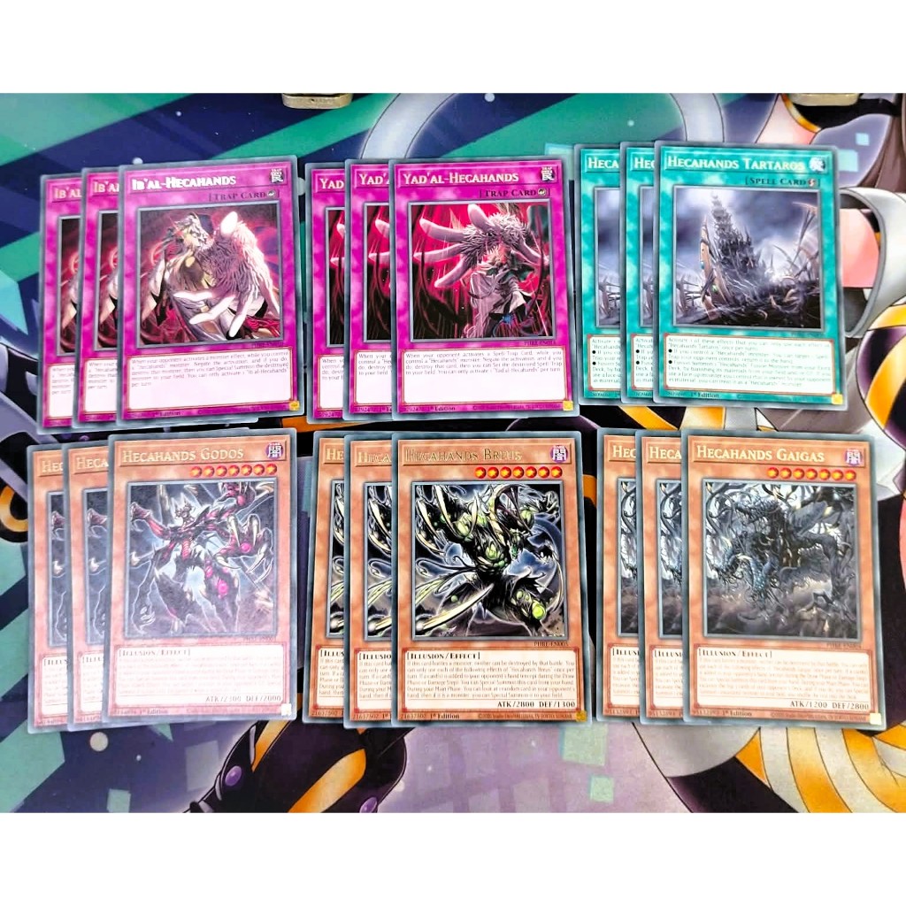 18 lá Hecahands PHRE [ Dưa hấu ] Lá bài thẻ bài Yugioh Set