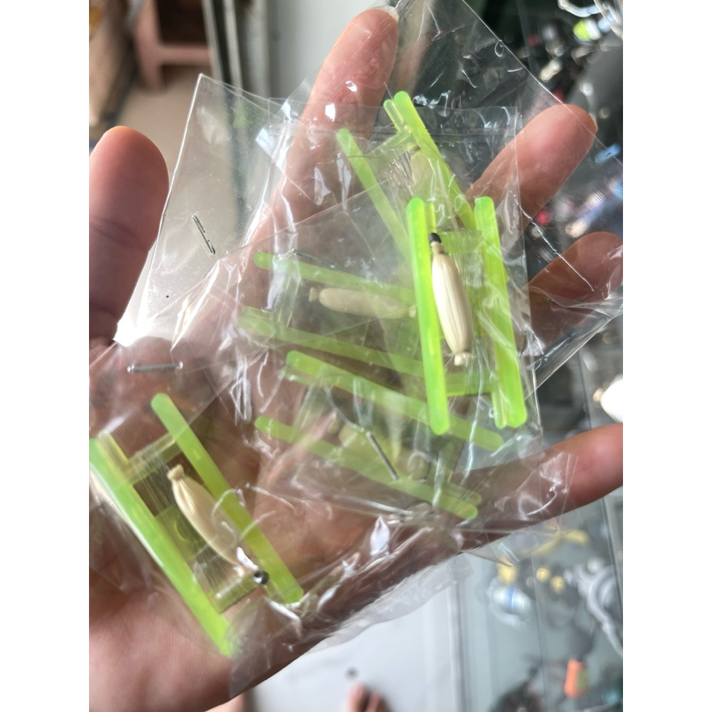 5 bộ lưỡi câu cá sặc - cá rô - cá trê phao bắp