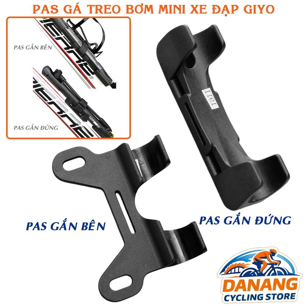 Giá Gắn Bơm Mini Xe Đạp GIYO – Pas Đỡ Bơm Chắc Chắn