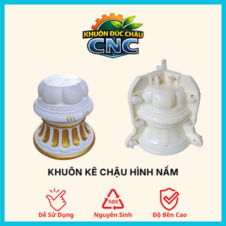Khuôn Đúc Chậu ABS, Khuôn Đôn Kê Chậu Cảnh Hình Nấm