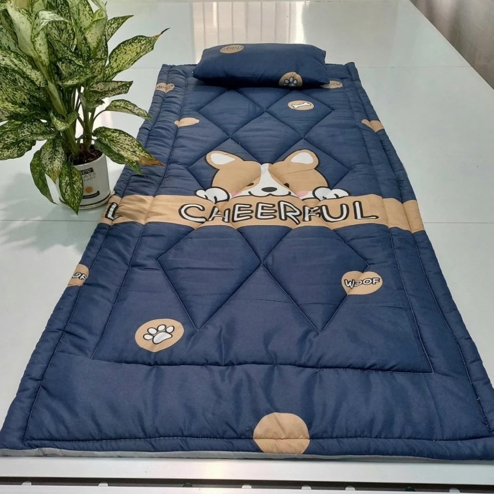 [Top Value] NỆM VĂN PHÒNG- NỆM NGỦ VĂN PHÒNG GẤP GỌN 80X190 CÓ GỐI + TÚI DỰNG TIỆN LỢI