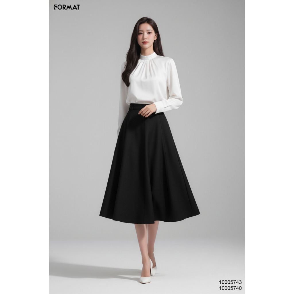 [ONLINE] Chân váy nữ Format 10005740  dây lưng rời