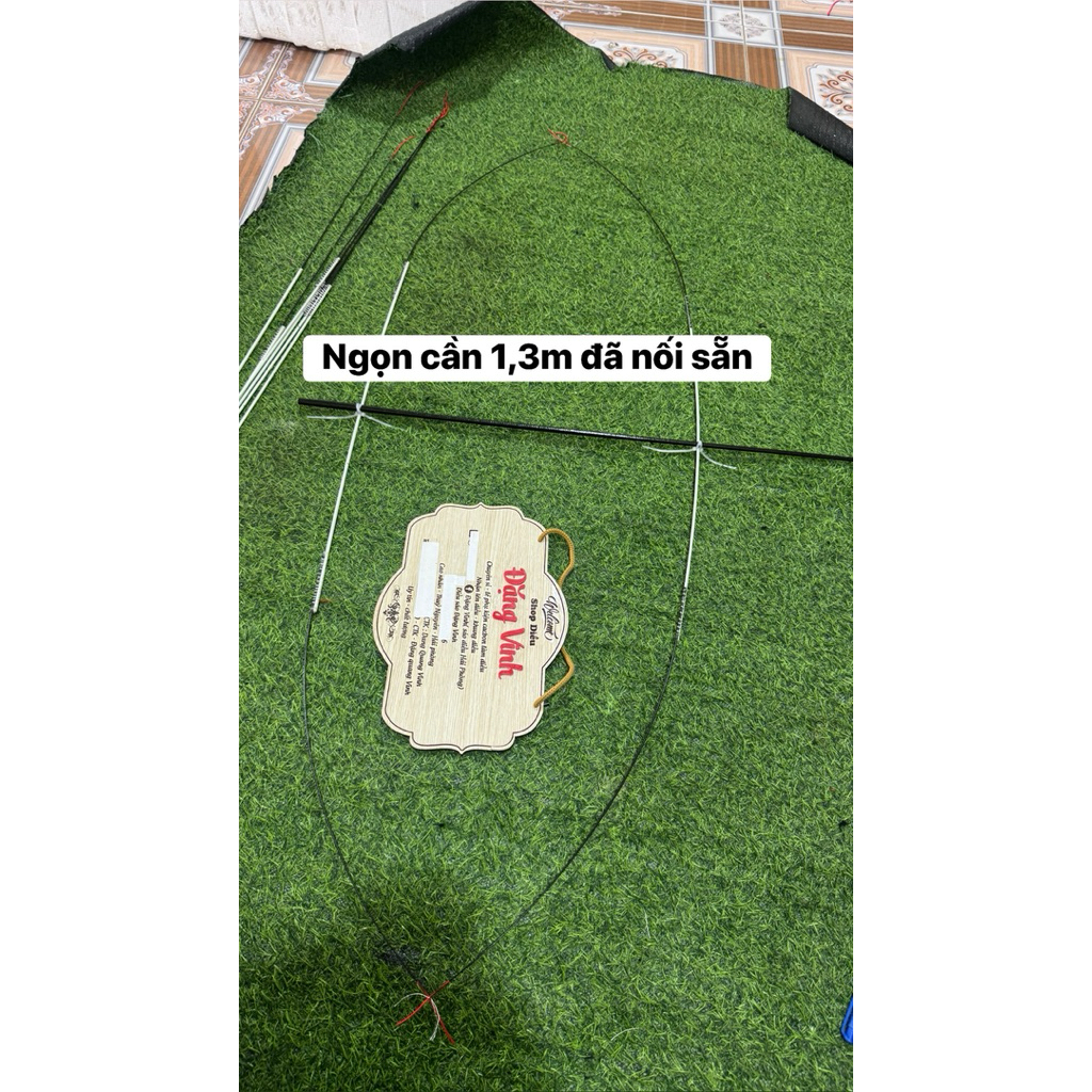 Ngọn cần 45cm đã nối sắn cáp quang 3li-3,5li - Sản phẩm chất lượng