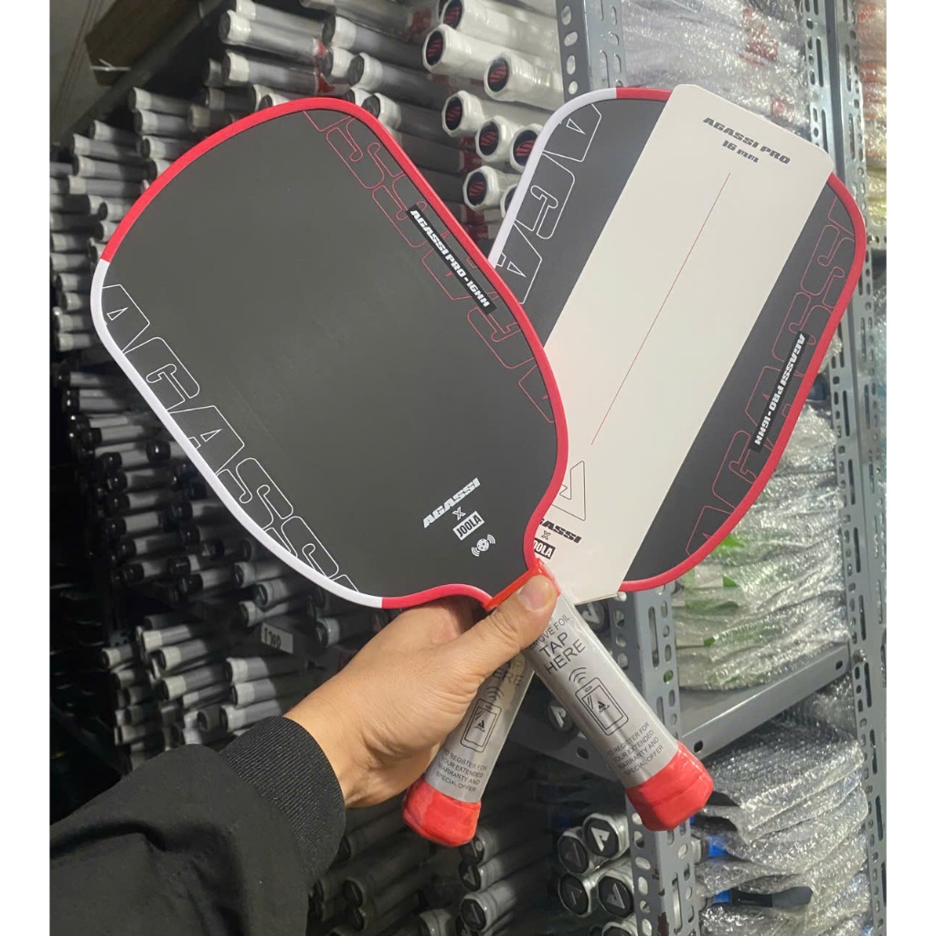 Vợt Pickleball JOOLA Agassi Pro 16mm ban cao cấp nfc Tặng 2 quấn cán