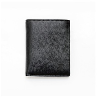 Ví đứng MIN-02 chất da bò Ý, form ví 9.5x12cm đựng vừa các loại giấy tờ cũ mới, hai màu Đen Nâu, Anh Tho Leather