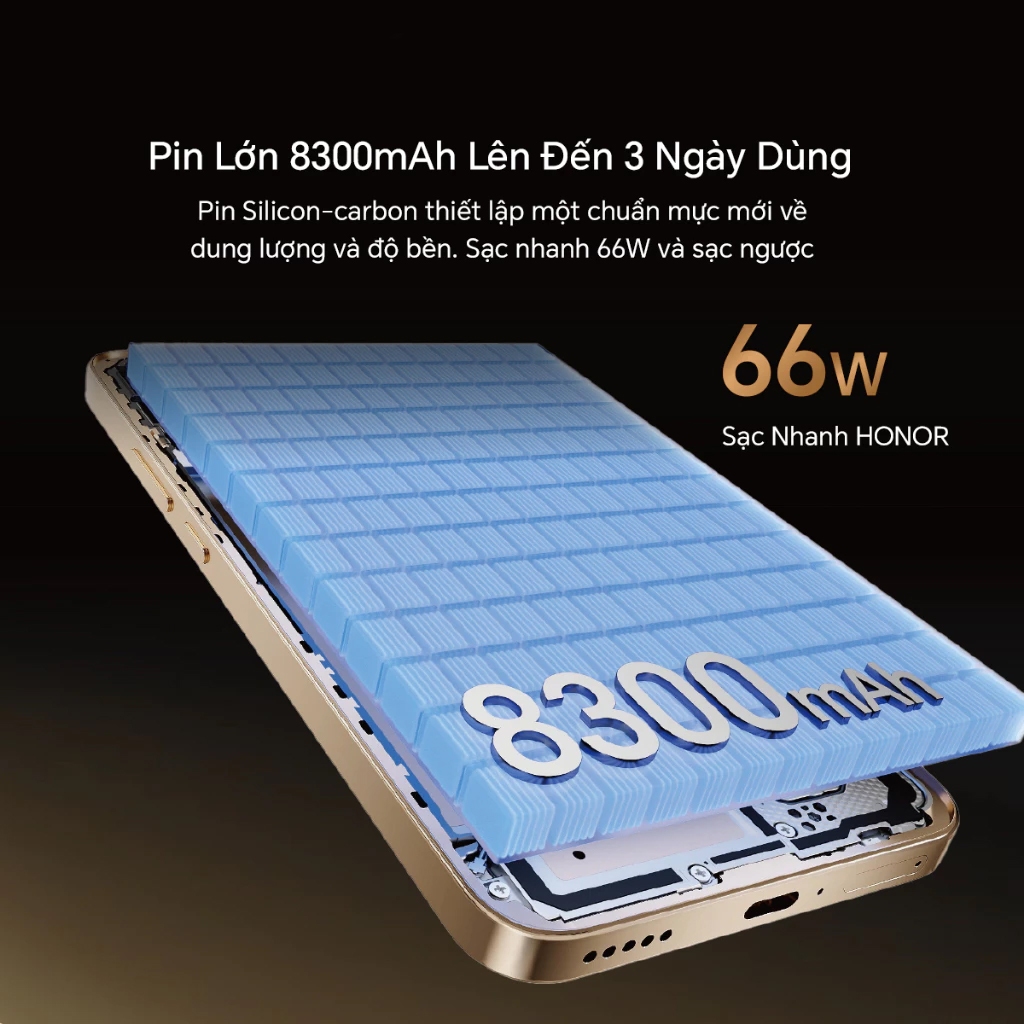Điện thoại Honor X9d 5G 12GB + 512GB Chính hãng | Pin 8300mAh | Màn hình 6.79" 1.5K | NFC | BigBuy360 - bigbuy360.vn