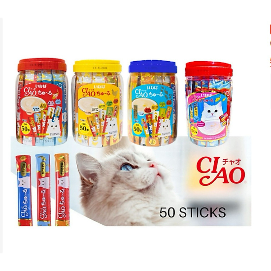 SÚP THƯỞNG CIAO THÁI LAN HỘP 50 THANH