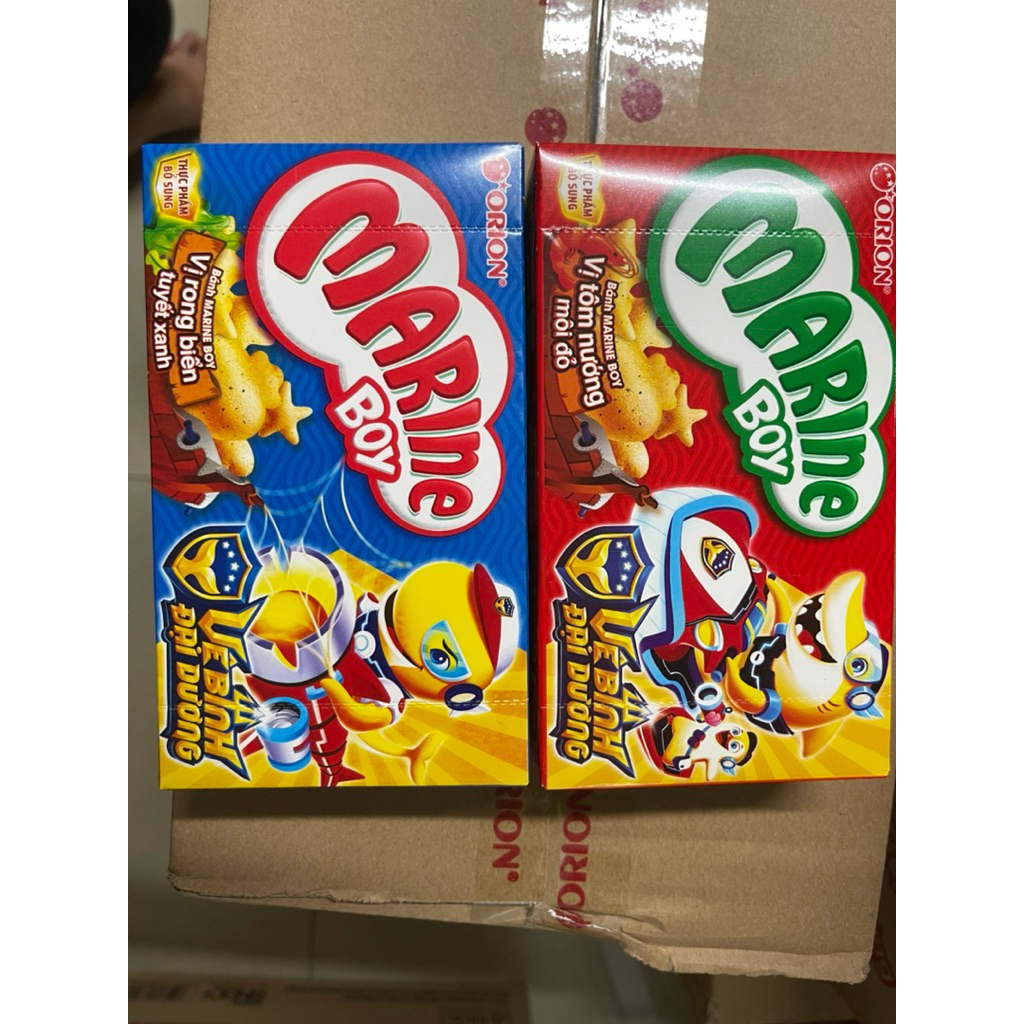 Bánh Cá Marie Boy Orion Hộp 35g - Bách Hóa Tổng Hợp Như Ngọc