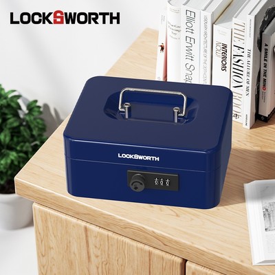 Hộp Đựng Tiền Kim Loại Deli Hộp Đựng Trang Sức Nhiều Ngăn Bảo Vệ Tài Sản, Thiết Bị Nhà Cửa Văn Phòng