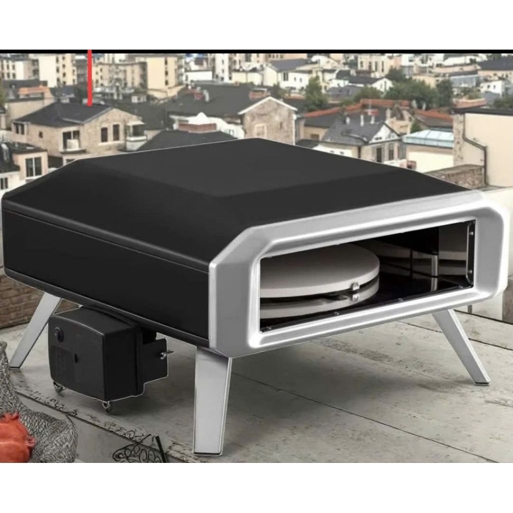 Lò Nướng Pizza 16 sử dụng gas tiện lợi và dễ sử dụng  ,di chuyển bất cứ đâu an toàn, sạch sẽ,