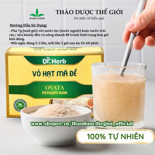 Vỏ Hạt Mã Đề Psylium 140gr