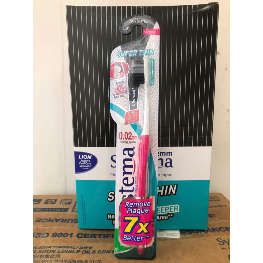 Bàn chải đánh răng Systema Compact Số 1 Cải tiến mẫu mã và chất lượng Nhật Bản mẫu mới